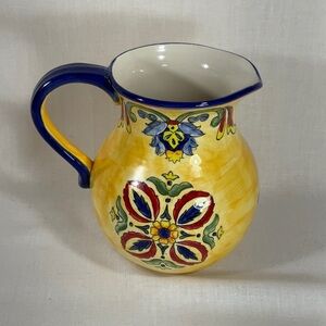 96 Oz Pitcher New Yellow Talavera
by MAXCERA CORP